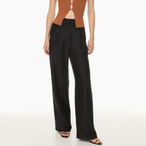 Aritzia effortless pants in black